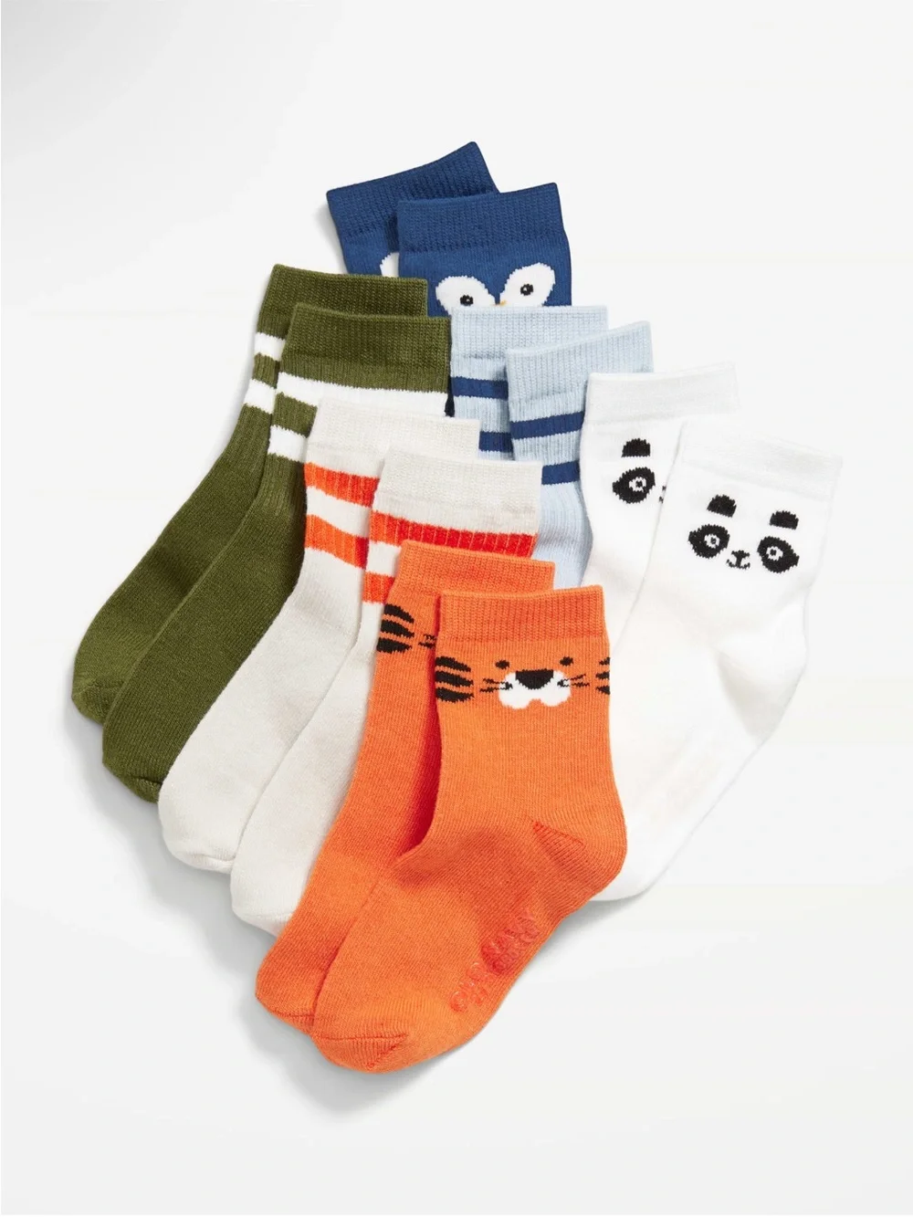 6M-12M NWT 6 Pack Old Navy Crew Socks Crew Socks